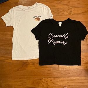 forever 21 pajama shirt bundle!